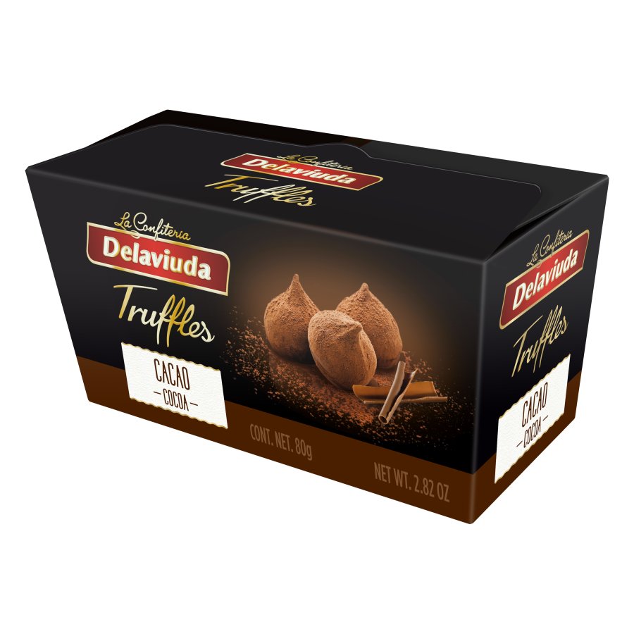 Trufas al cacao DELAVIUDA 80 g