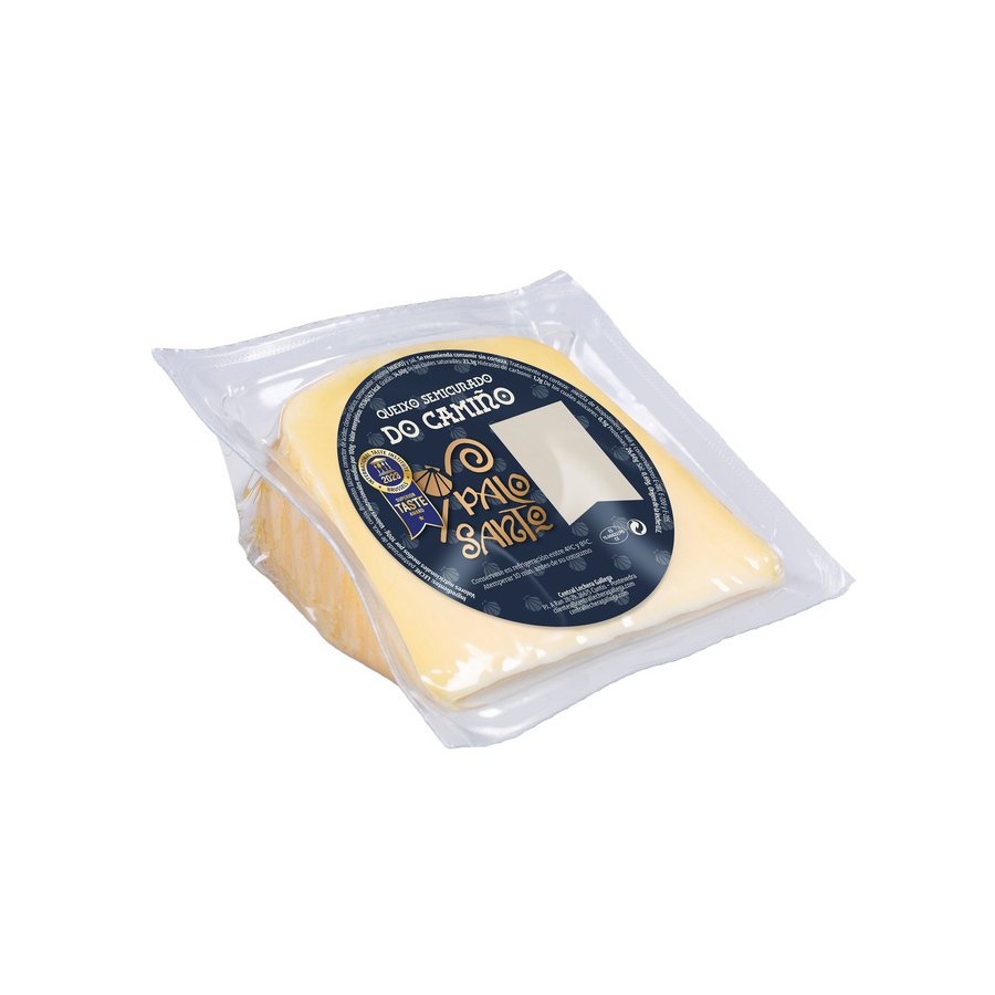 Queixo semicurado do Camiño PALO SANTO cuña 250 g