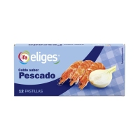 Caldo sabor peixe IFA ELIGES 12 pastillas 120 g
