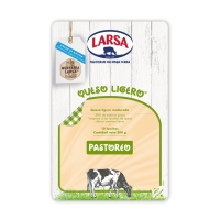 Queso barra LARSA ligero Pastoreo lonchas 200 g