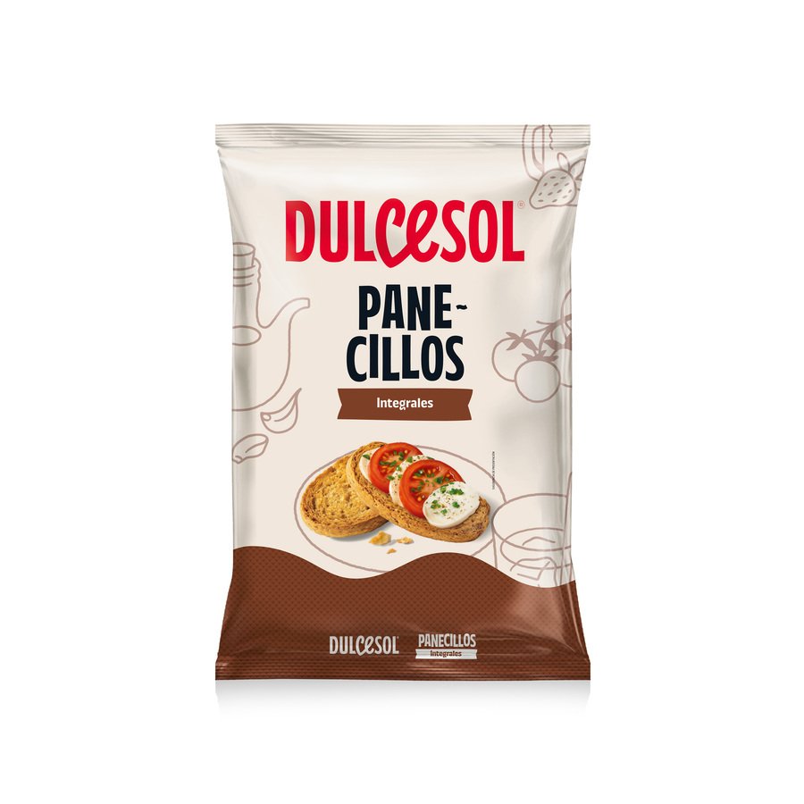 Panecillos integrales DULCESOL paquete 400 g
