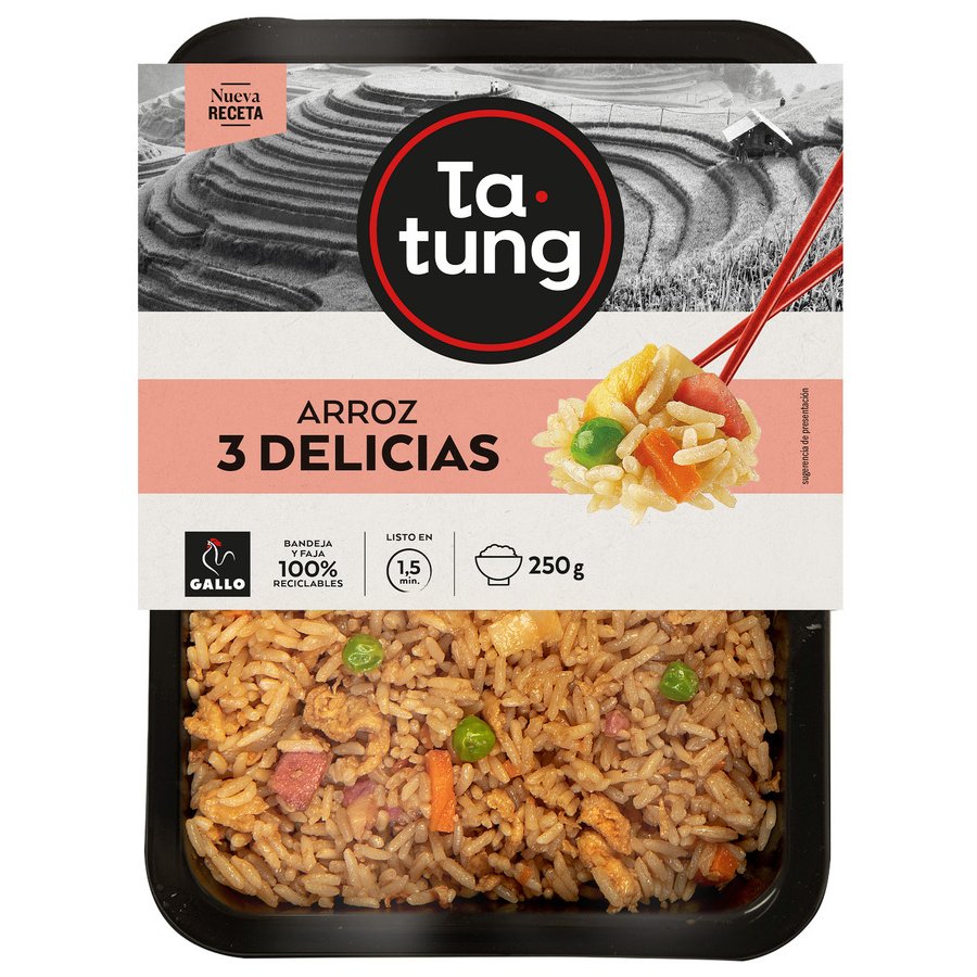 Arroz tres delicias TA-TUNG 250 g
