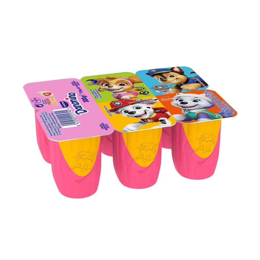 Queso fresco petit DANONE DANONINO fresa-plátano 6x50 g