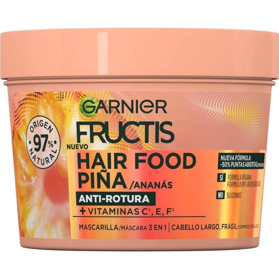 Imagen de Mascarilla FRUCTIS Hair Food Piña antirrotura 390 ml
