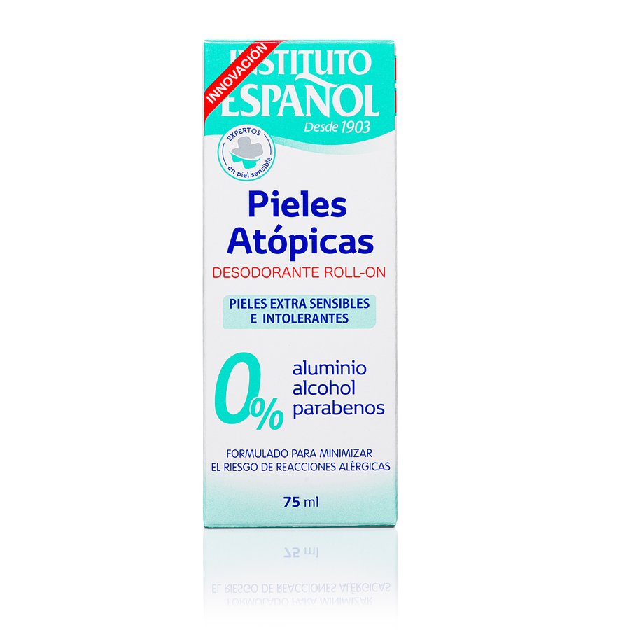 Desodorante pieles atópicas INSTITUTO ESPAÑOL roll on 75 ml