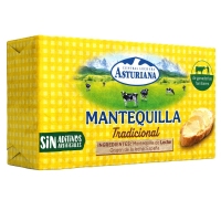 Mantequilla tradicional ASTURIANA pastilla 250 g