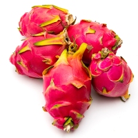 Pitahaya roja carne blanca (pieza min 400 g) unidad