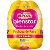 Pechuga pavo ELPOZO Bienstar sin grasa sin gluten kilo