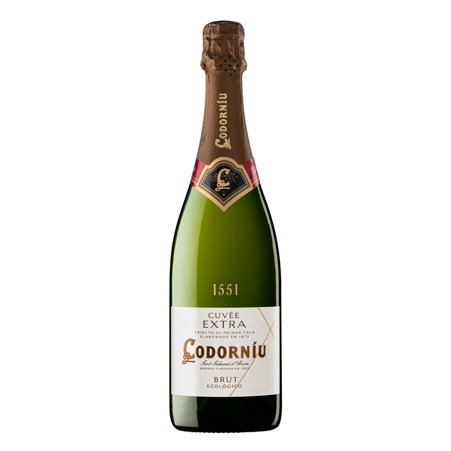 Cava CODORNIU extra brut nature botella 75 cl