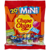 Caramelo palo CHUPA CHUPS mini bolsa 20 unidades 120 g