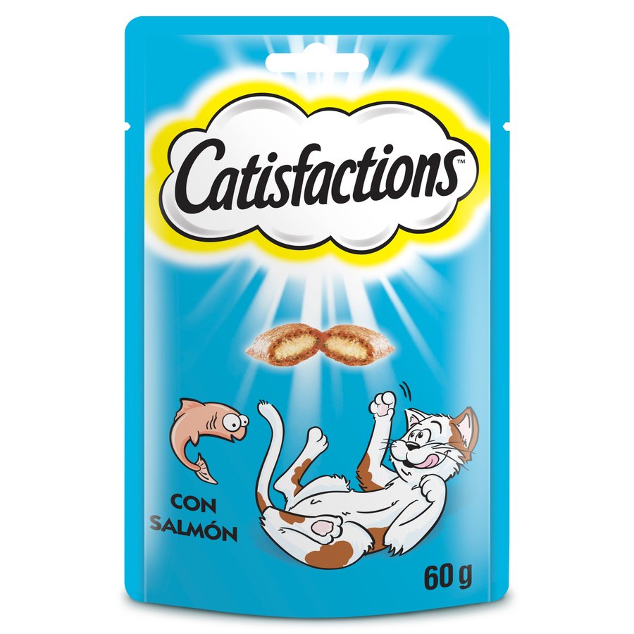 Snack gato CATISFACTIONS salmón 60 g