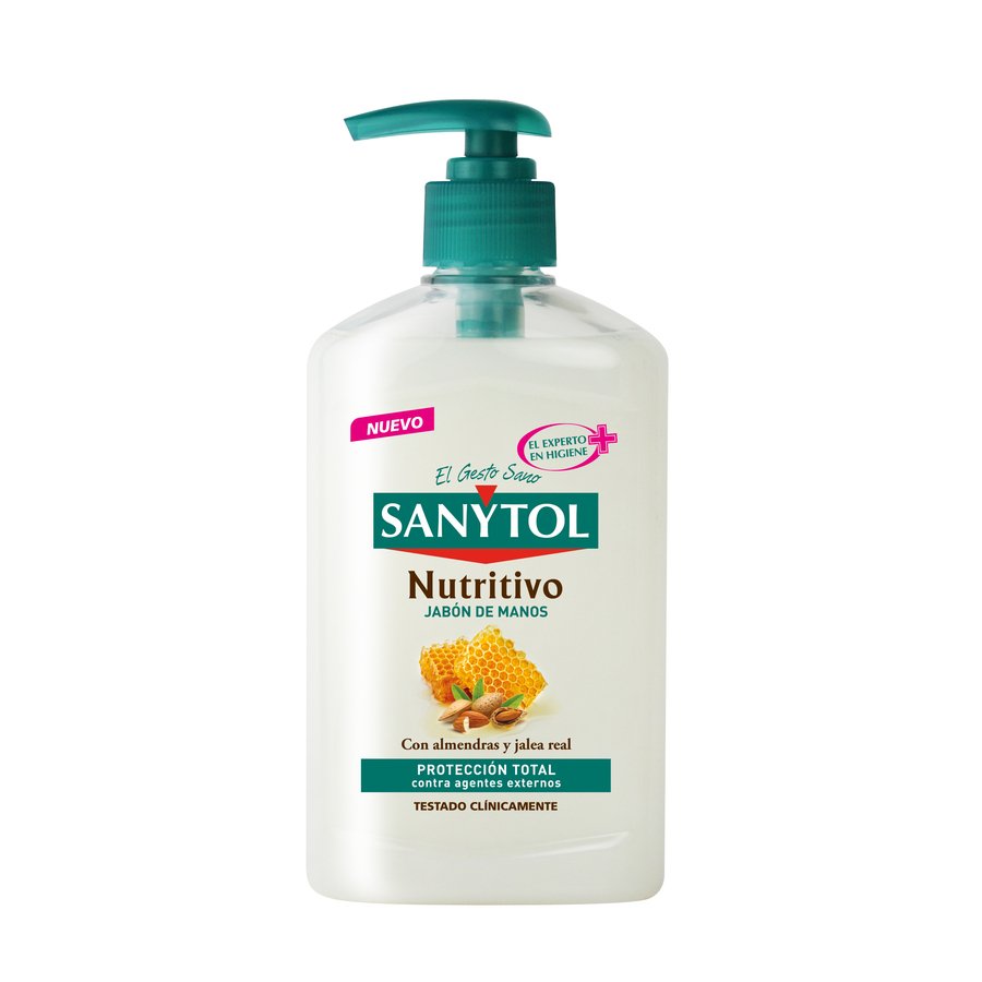 Jabón de manos SANYTOL nutritivo 250 ml