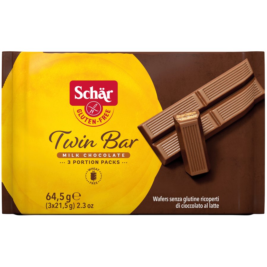 Chocolatina SCHAR Twin Bar 64,5 g