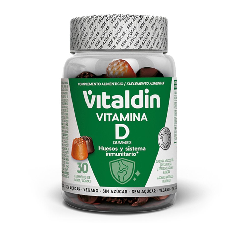 Vitamina D gummies VITALDIN sin azúcar 30 unidades 75 g