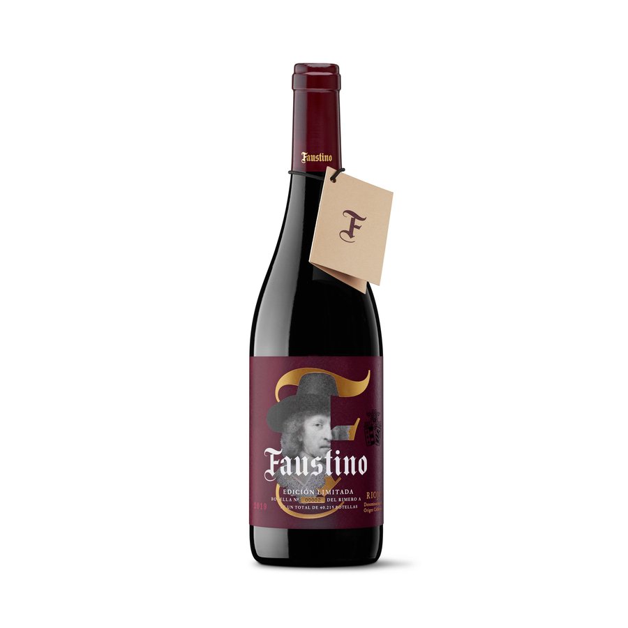 Vino tinto D.O.Ca.Rioja FAUSTINO Crianza Edición Limitada botella 75 cl
