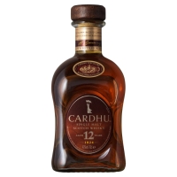 Whisky malta CARDHU 12 años botella 70 cl