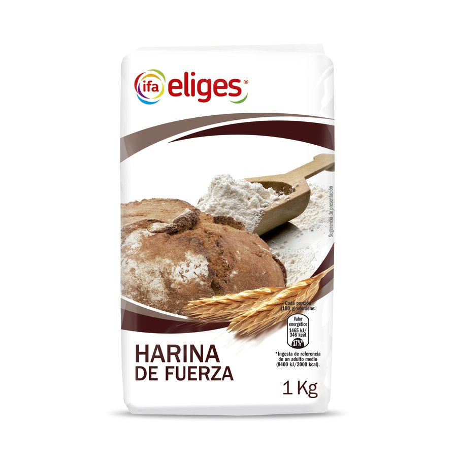 Harina de fuerza IFA ELIGES bolsa 1 kg