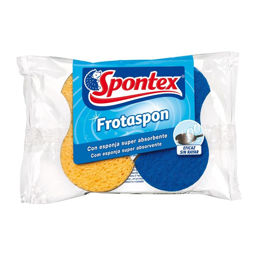 Estropajo SPONTEX Frotaspón no raya duplo