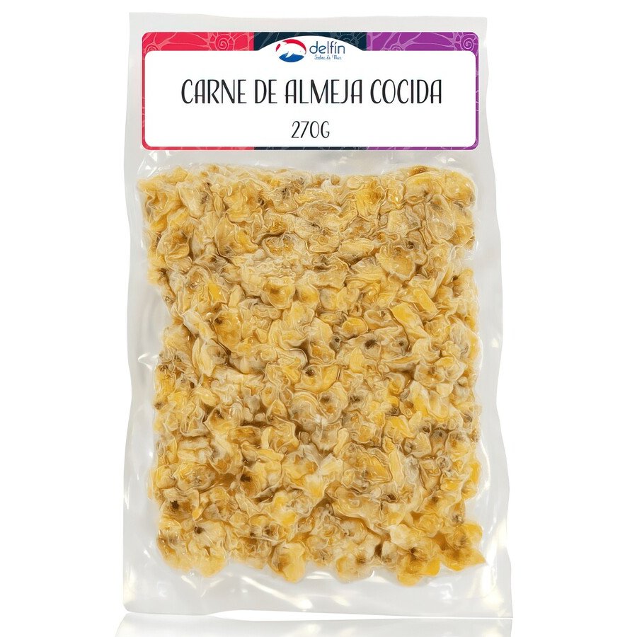 Carne de almeja cocida DELFÍN 270 g