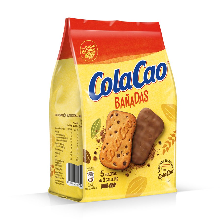 Galletas bañadas COLA CAO 157 g