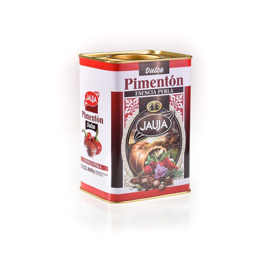 Pimentón dulce JAUJA perla lata 1 kg pn.800 g