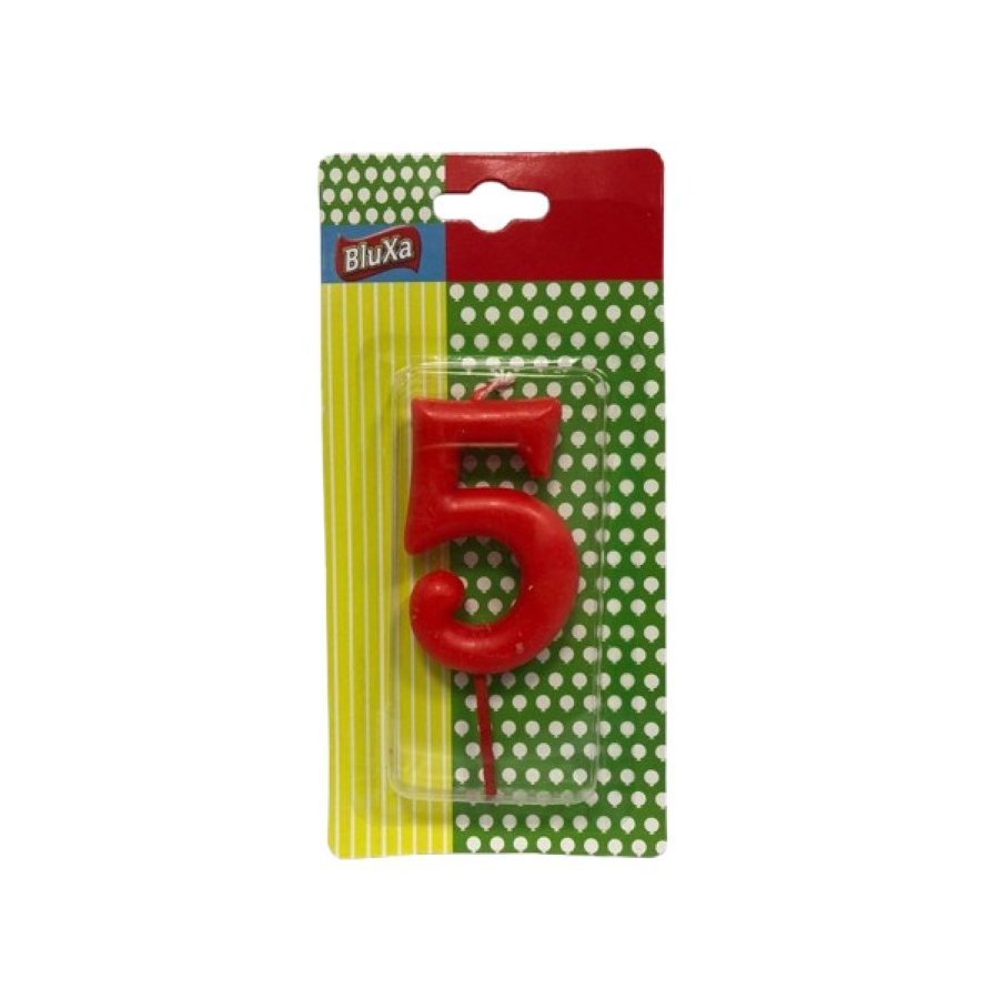 Vela aniversario nº5