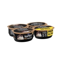 Leche fermentada DANONE Yopro stracciatella 4x120 g