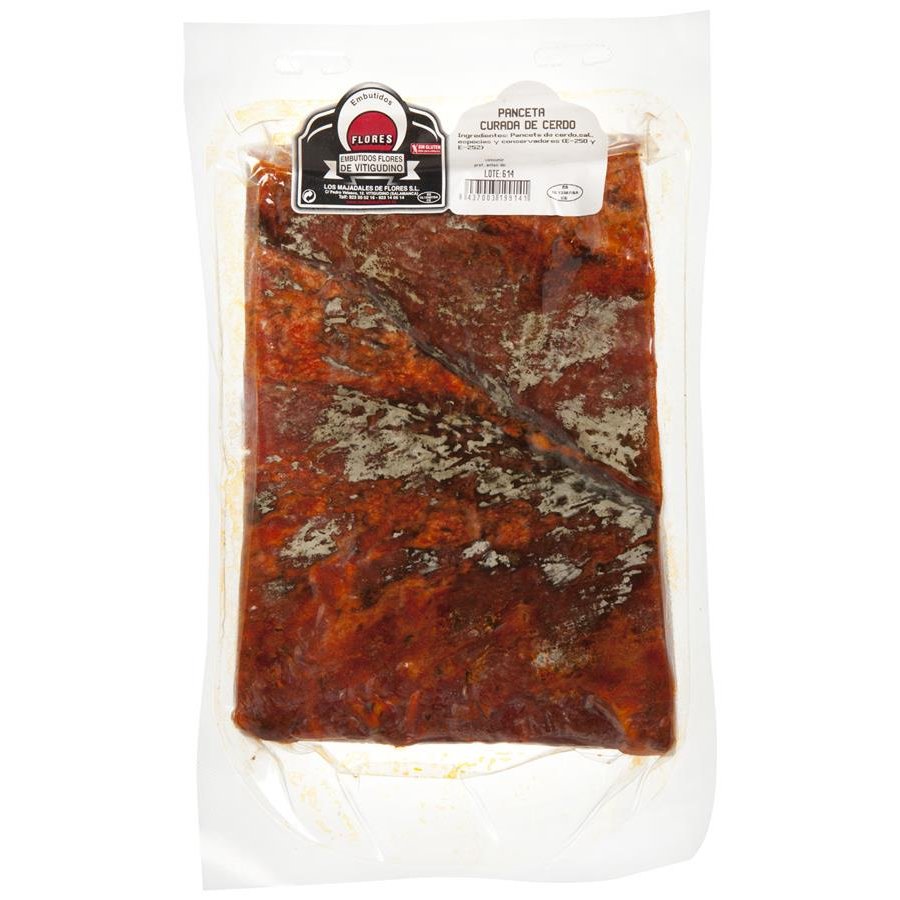 Panceta adobada FLORES kilo