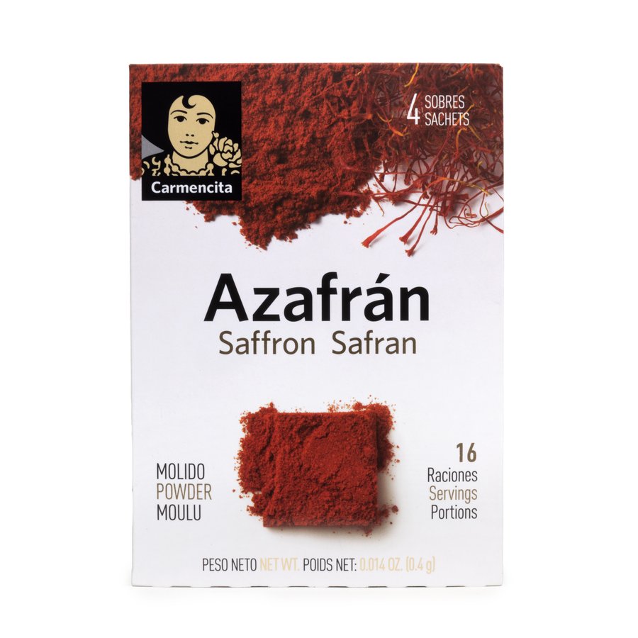 Azafrán molido CARMENCITA estuche 4x40 g