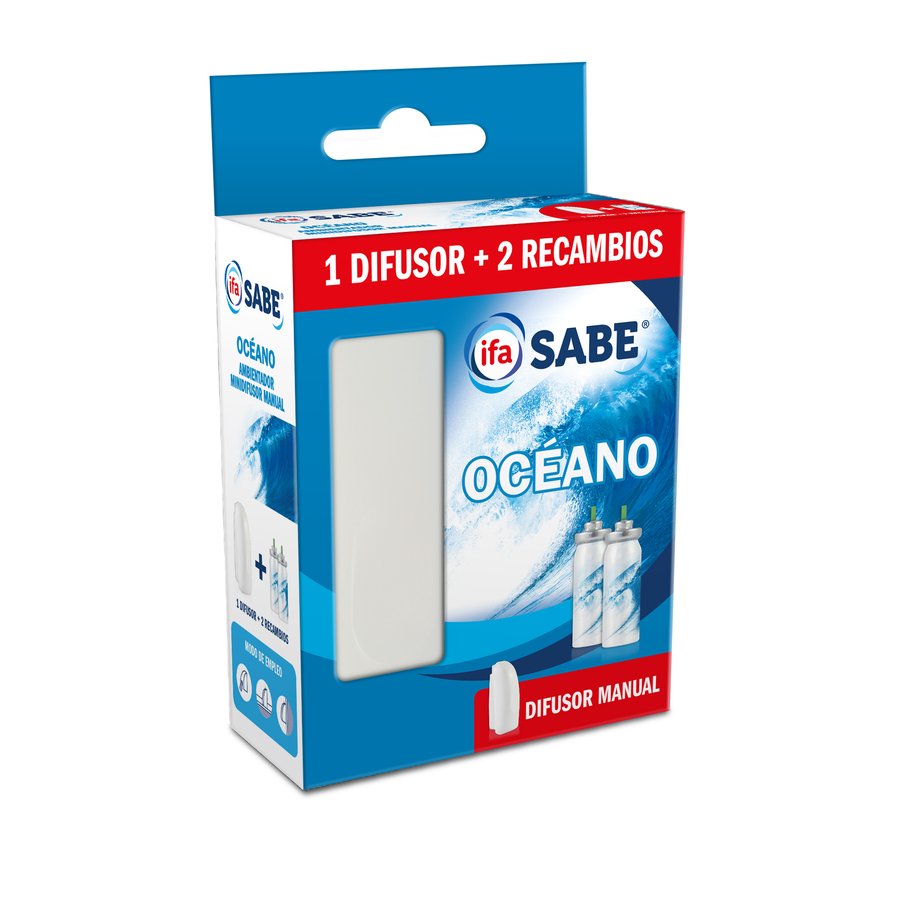 Ambientador IFA SABE océano minidifusor aparato + 2 recambios