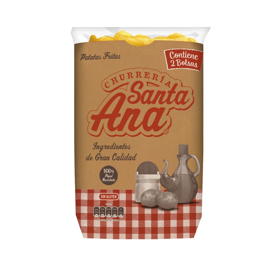 Patatas fritas SANTA ANA 2x135 g
