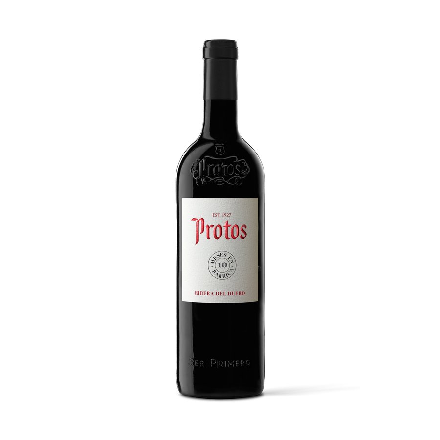 Vino tinto D.O.Ribera del Duero PROTOS 10 meses botella 75 cl