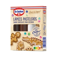 Lápices pasteleros sabor chocolate DR. OTEKER 76 g