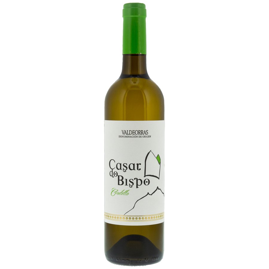 Vino blanco D.O.Valdeorras CASAR DO BISPO godello botella 75 cl