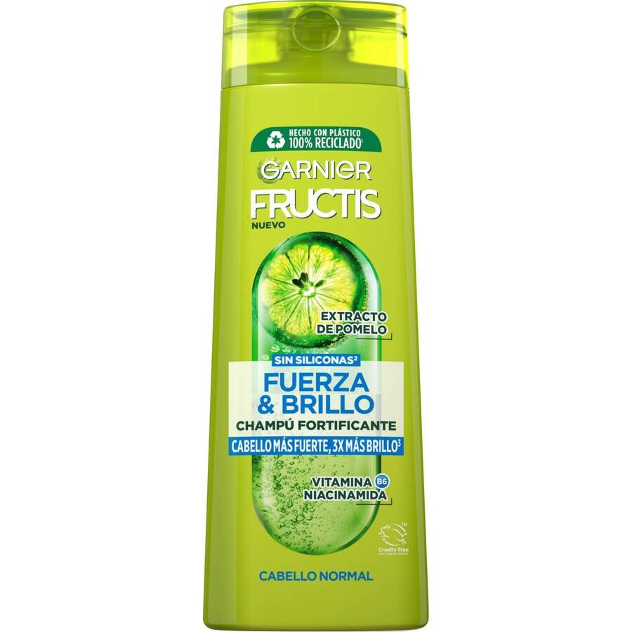 Imagen de Champú FRUCTIS fuerza y brillo normal 380 ml