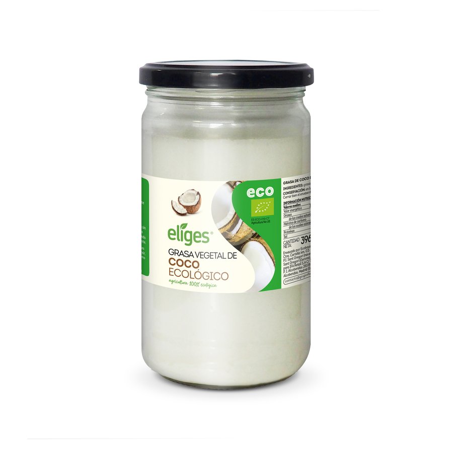Aceite coco virgen ECO ELIGES frasco 430 g