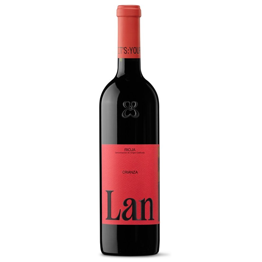 Vino tinto D.O.Ca.Rioja LAN Crianza botella 75 cl
