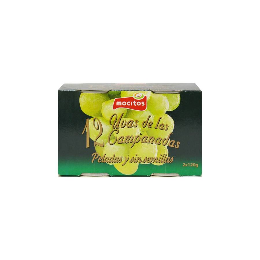 12 uvas de las campanadas MOCITOS 2x50 g pne
