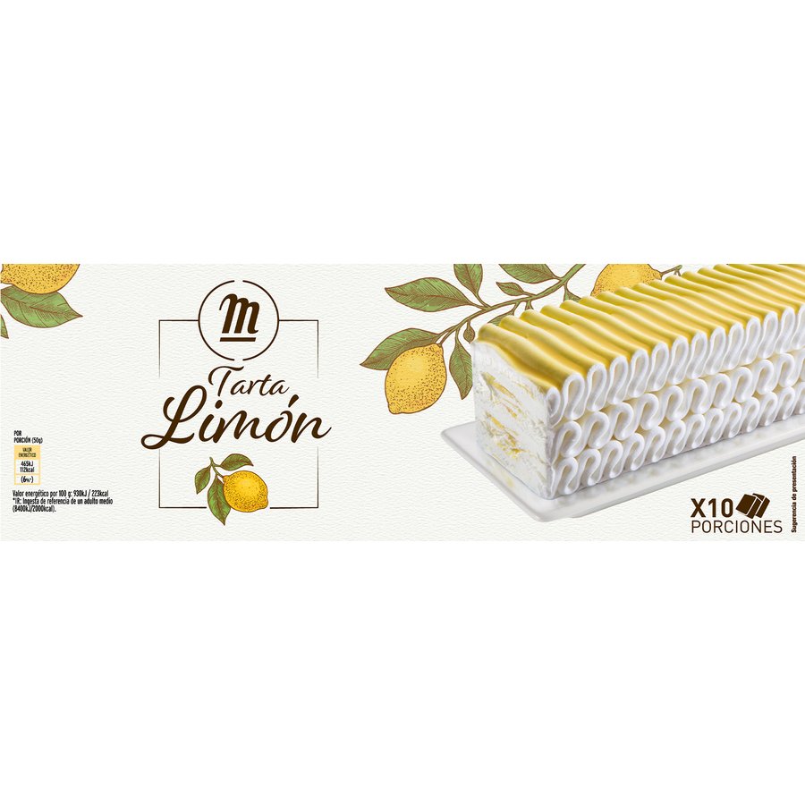 Tarta helada de limón LA MENORQUINA 500 g