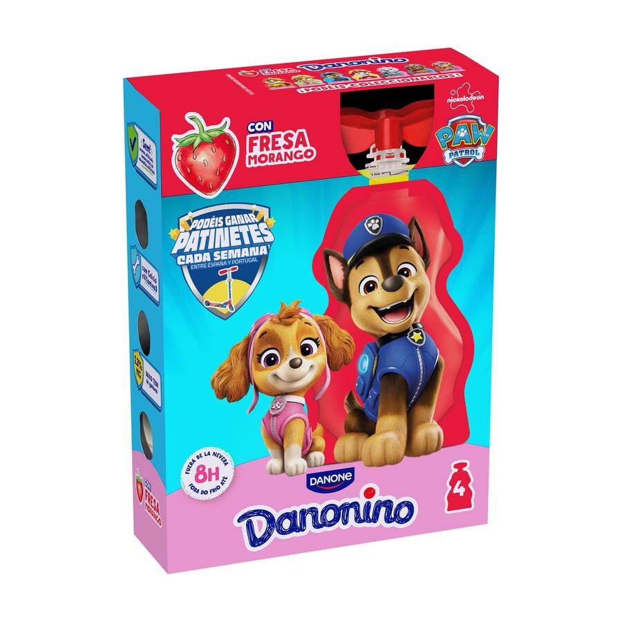 DANONINO DANONE petit dino pouch 4x70 g
