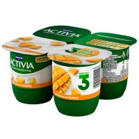 Bífidus ACTIVIA DANONE con mango pack 4x120 g