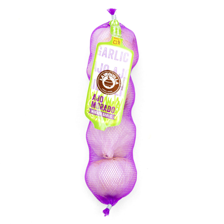 Ajo morado butti calibre 50/55mm 4 unidades 200 g