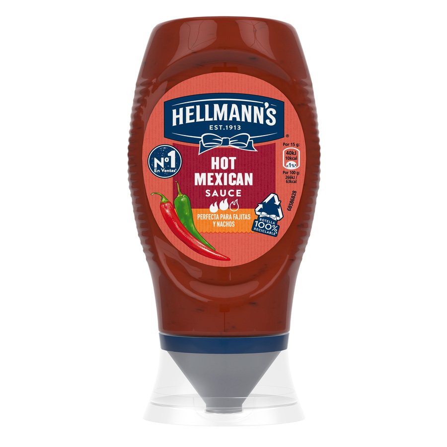 Salsa Hot Mexican HELLMANN'S 250 ml