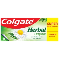 Dentífrico COLGATE herbal 2X75 ml