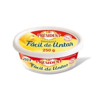 Manteiga fácil untar PRESIDENT 250 g