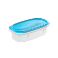 Contenedor alimentario TATAY ovalado azul 0,5 l