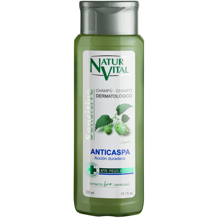 Champú anticaspa NATUR VITAL Sensitive 300 ml