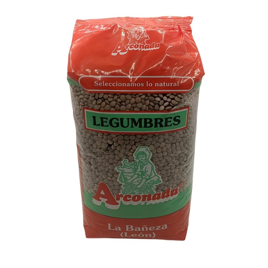 Lentejas pardinas ARCONADA La Bañeza 1 kg