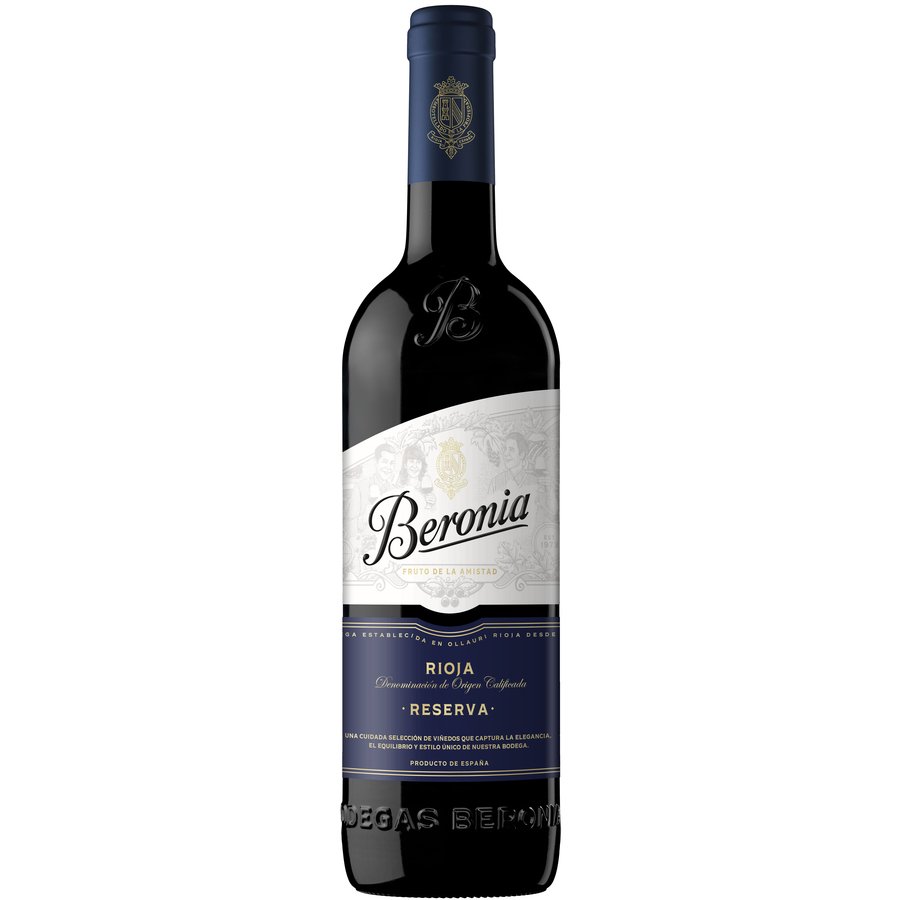 Vino tinto D.O.Ca.Rioja BERONIA Reserva botella 75 cl