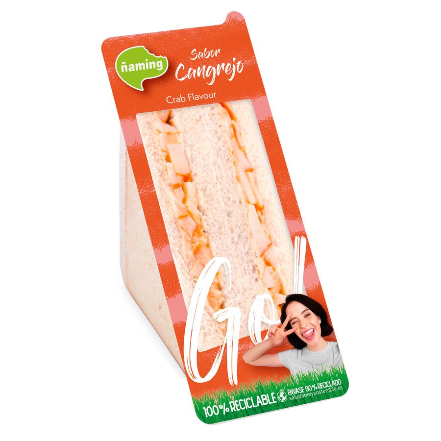 Sándwich ÑAMING GO cangrejo y mayonesa 140 g